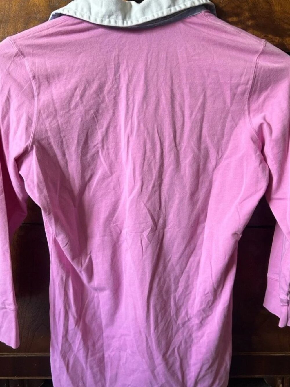 Classic Rugby Ralph Lauren Pink Crest Rugby Polo - Picture 4 of 6